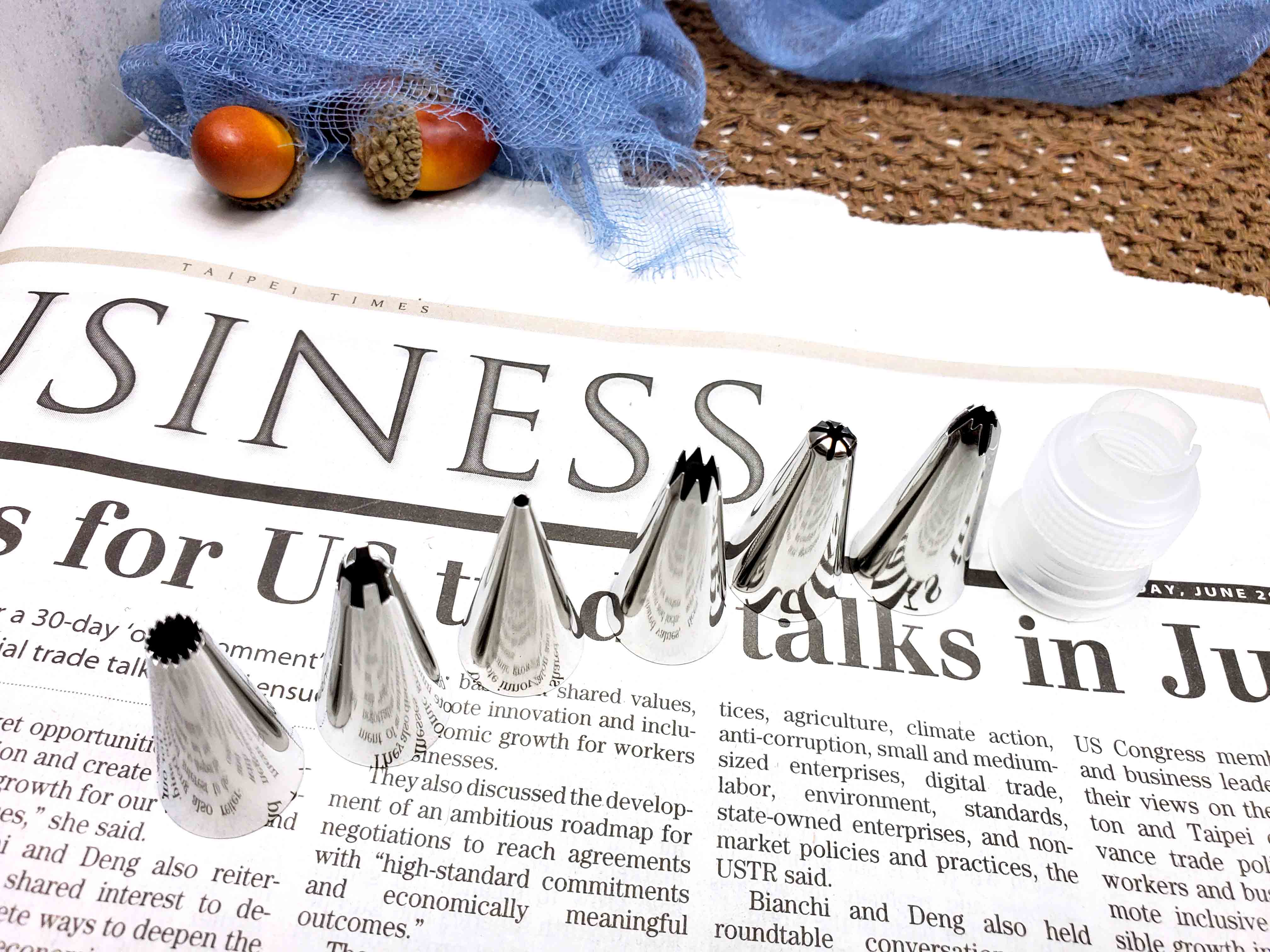 不鏽鋼六入嘴組