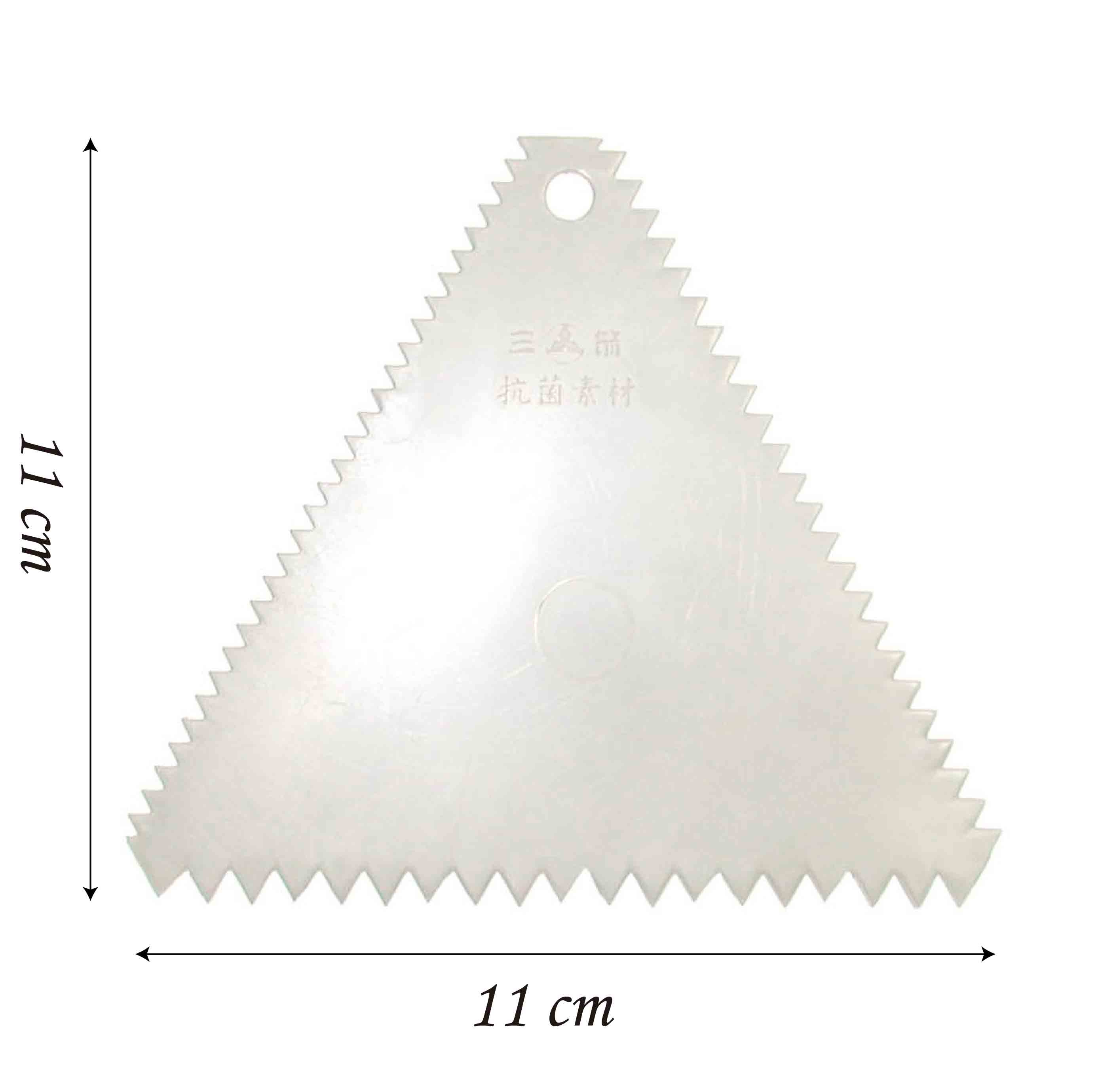 三角齒抗菌刮板
