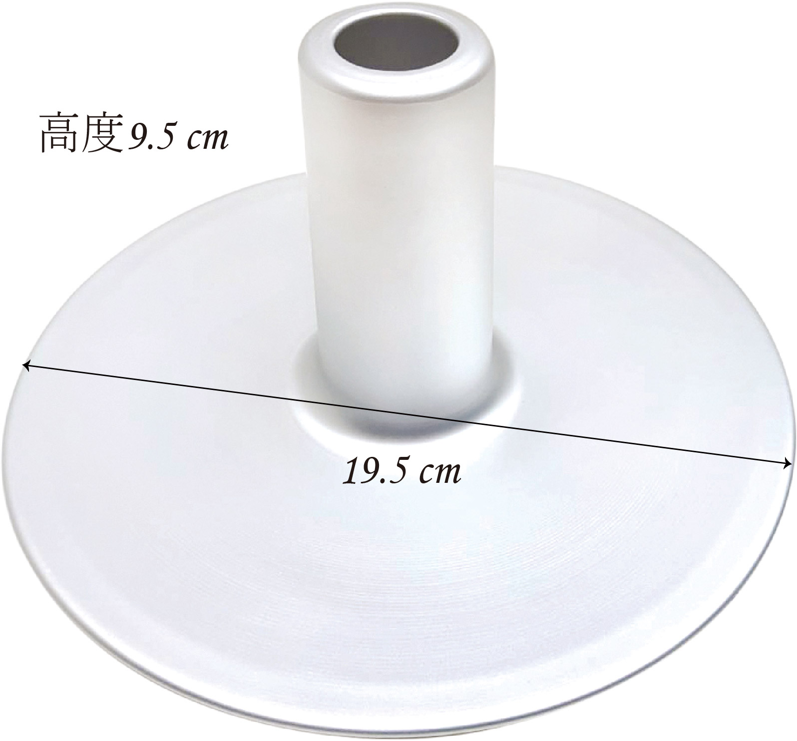 活底蛋糕模煙囪加高