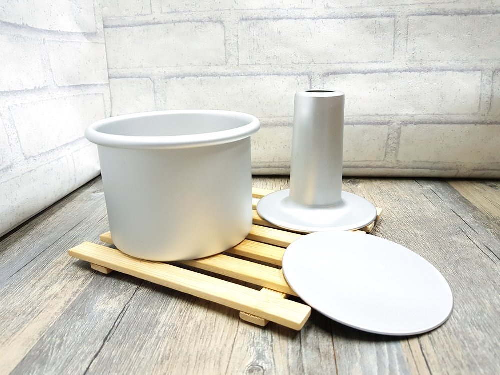 活底蛋糕模煙囪加高