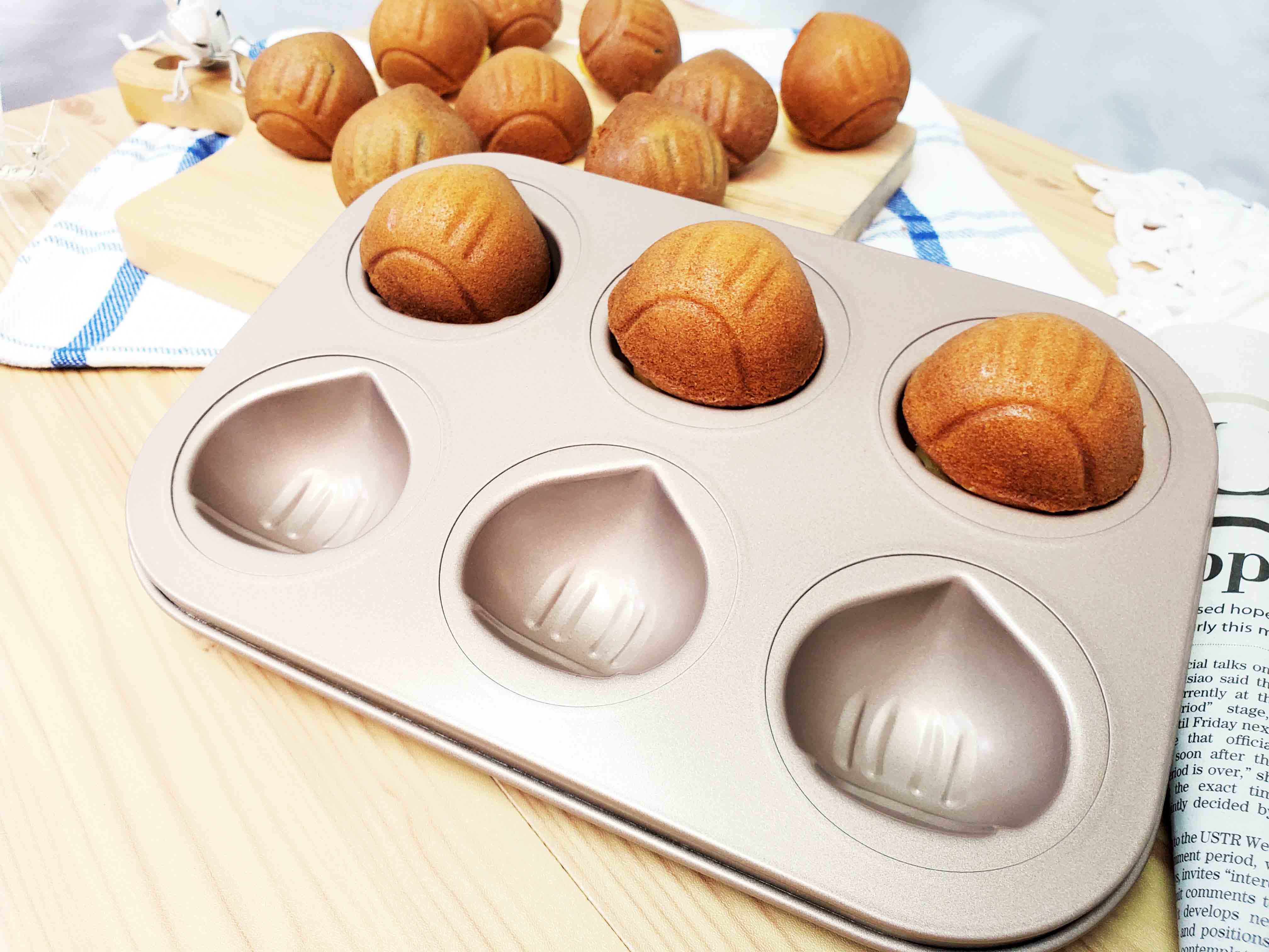 栗子六連烤模 費南雪烤模