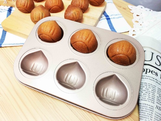 栗子六連烤模 費南雪烤模