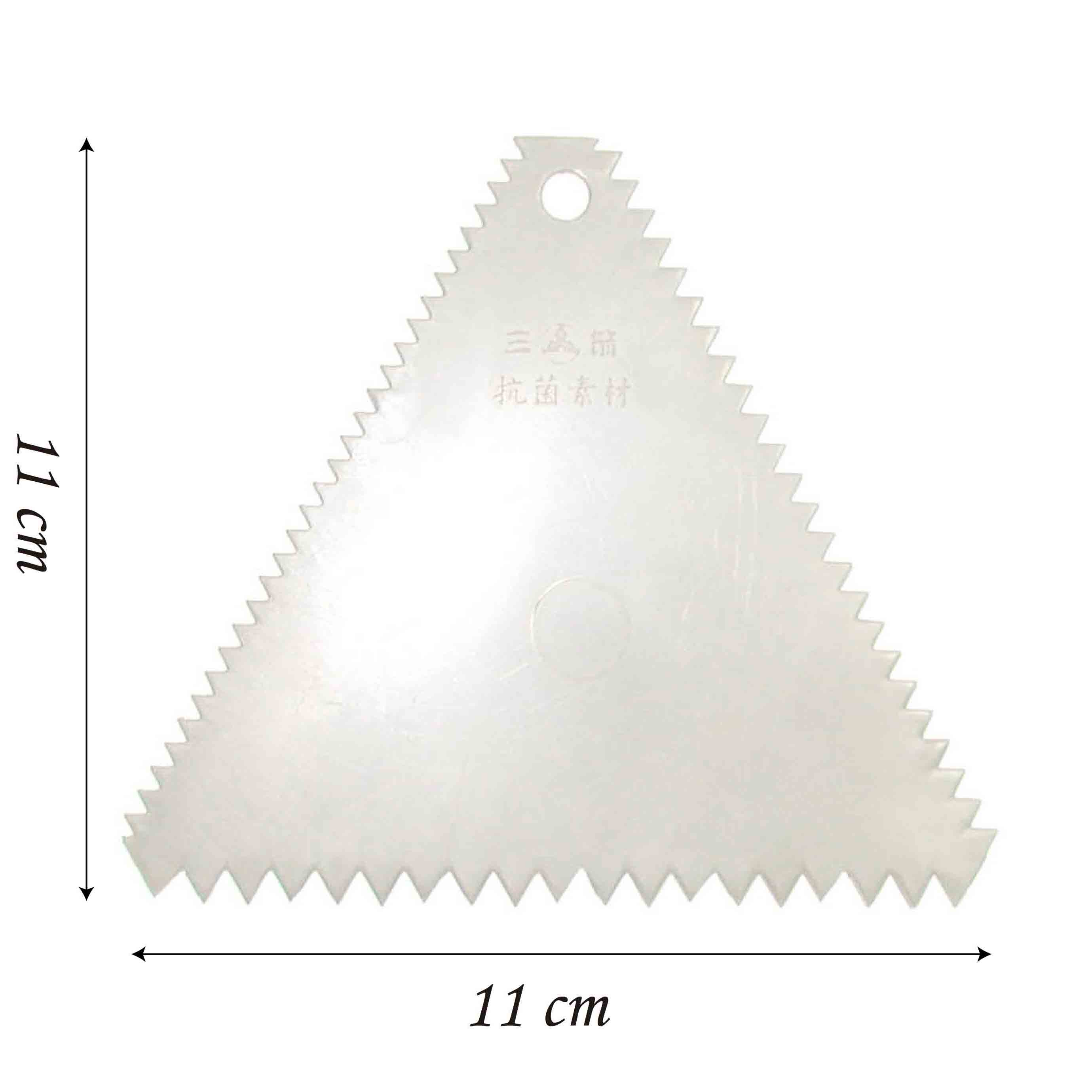 三角齒抗菌刮板