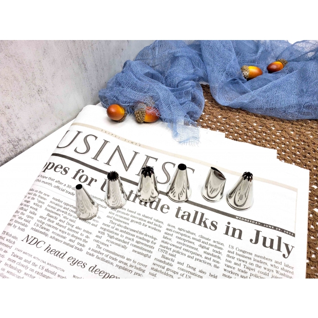 HS-106 不鏽鋼6入花嘴