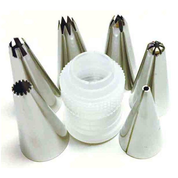 HS-706 不鏽鋼六入花嘴組(小號)