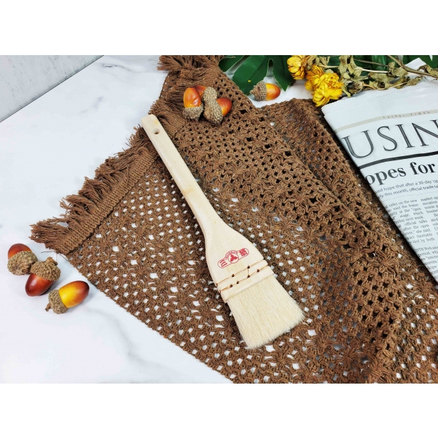 61168 4CM高級羊毛刷(木柄)