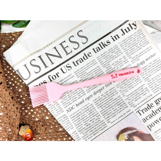 20121P 耐熱矽膠小毛刷 (粉色)