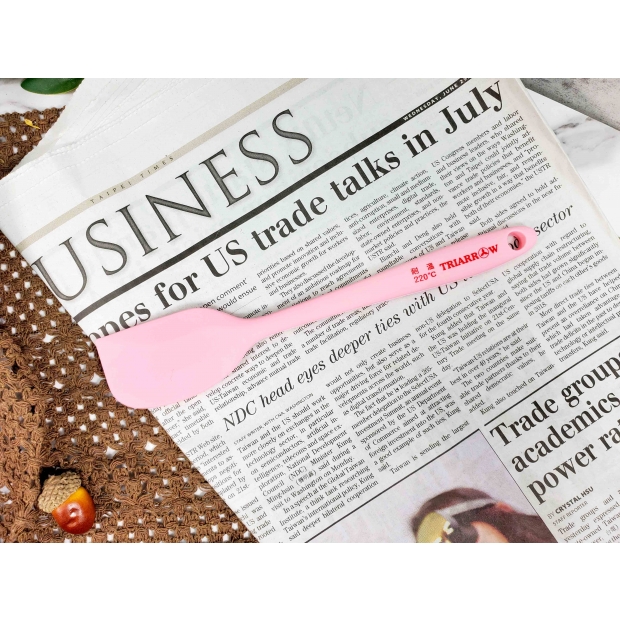 HS-S22P 耐熱矽膠小刮刀(粉色)