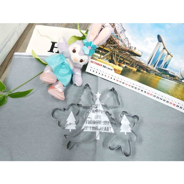 8703S 不鏽鋼造型餅乾模(6入)