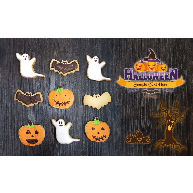 8723S 9入聖誕萬聖餅乾組