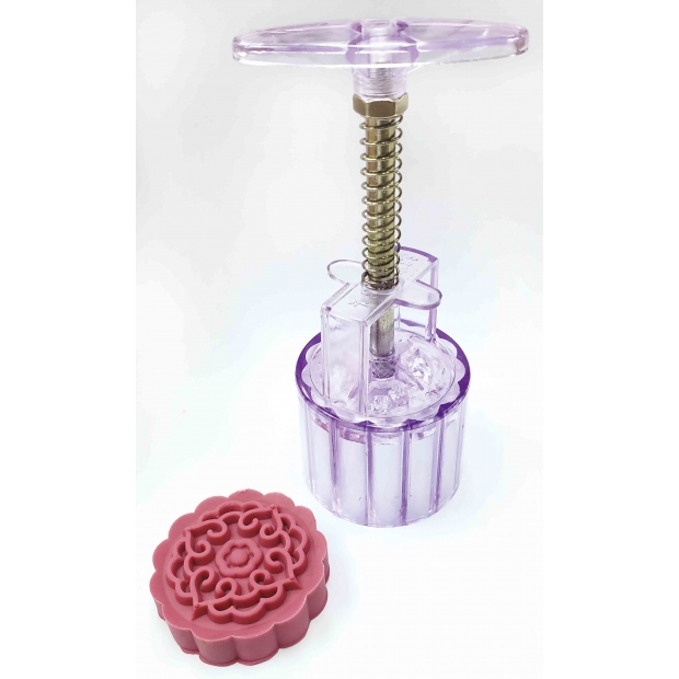 TR-058C-2 1.5兩 紫水晶手工糕餅模-圓形