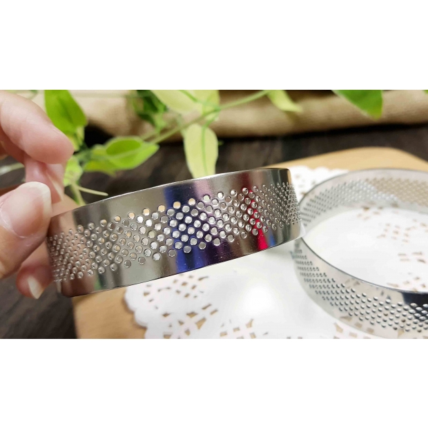 310708 8CM #304不鏽鋼洞洞塔圈