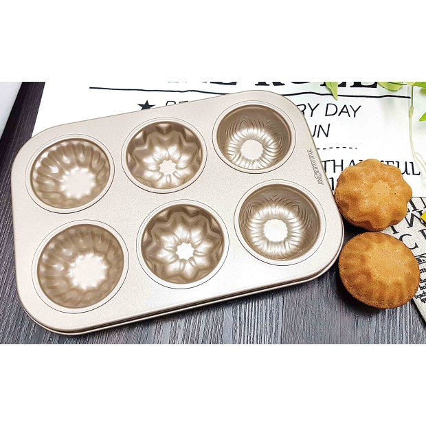 G7175 金不沾 咕咕霍夫六連烤模