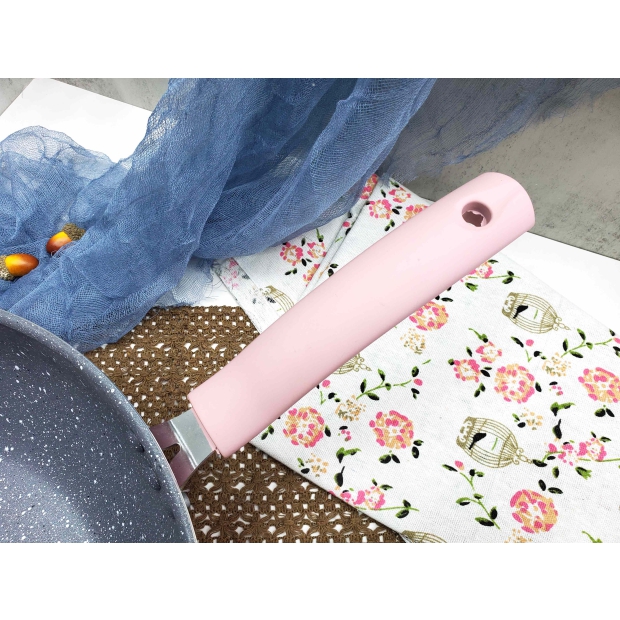 MIY-134 34深型炒鍋(加底)大理石不沾