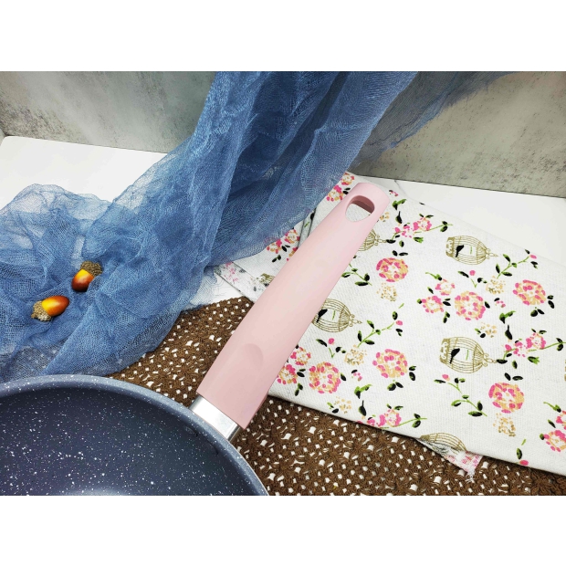 MIY-128 28深型炒鍋(加底)大理石不沾