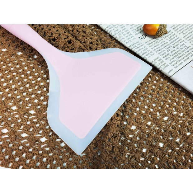 HD-S36P 炫彩耐熱矽膠玉子燒鏟(粉)