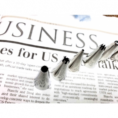 HS-706 不鏽鋼六入花嘴組(小號)