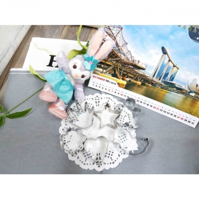 8702S 不鏽鋼造型餅乾模(6入)