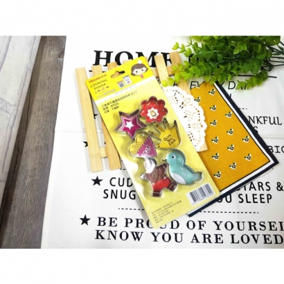 8702S 不鏽鋼造型餅乾模(6入)