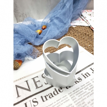 8720S 鳳梨酥模10入-愛心 8720S 鳳梨酥模10入-愛心