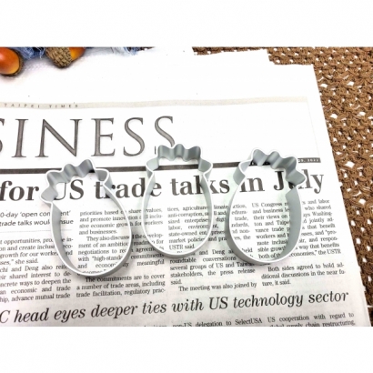 8719S 鳳梨酥模10入-鳳梨