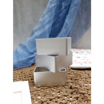 8716S 正方形鳳梨酥模10入