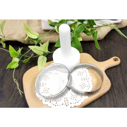 310708 8CM #304不鏽鋼洞洞塔圈