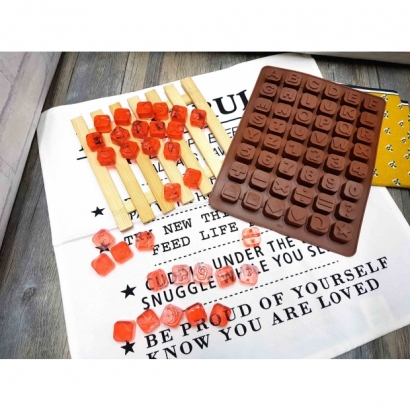 2050 英文數字符號巧克力模